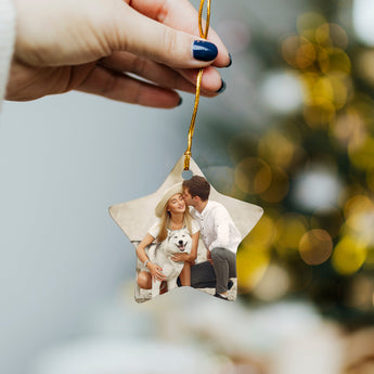  Custom Christmas Picture Ornament